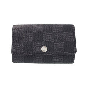 Louis Vuitton Damier Graphite Black Multicle Wallet